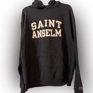 Saint Anselm College Champion EcoFleece Hoodie, Large